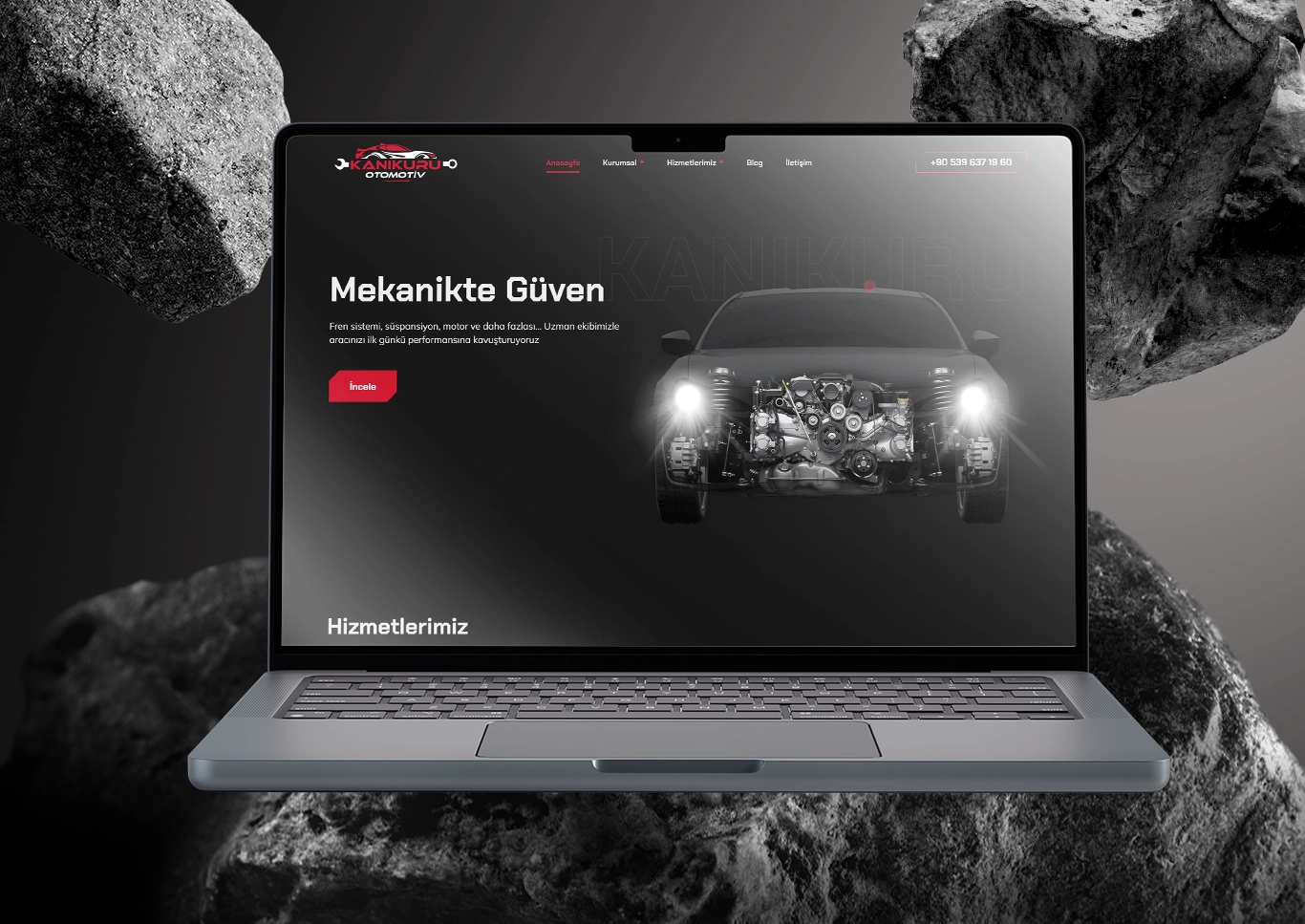 Kanıkuru Otomotiv Web Sitesi