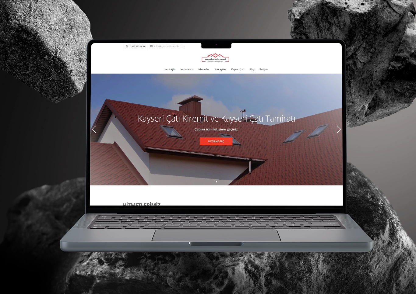 Kayseri Çatı Sistemleri Web Sitesi