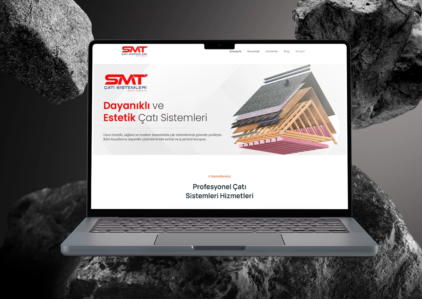 SMT Çatı Sistemleri Web Sitesi